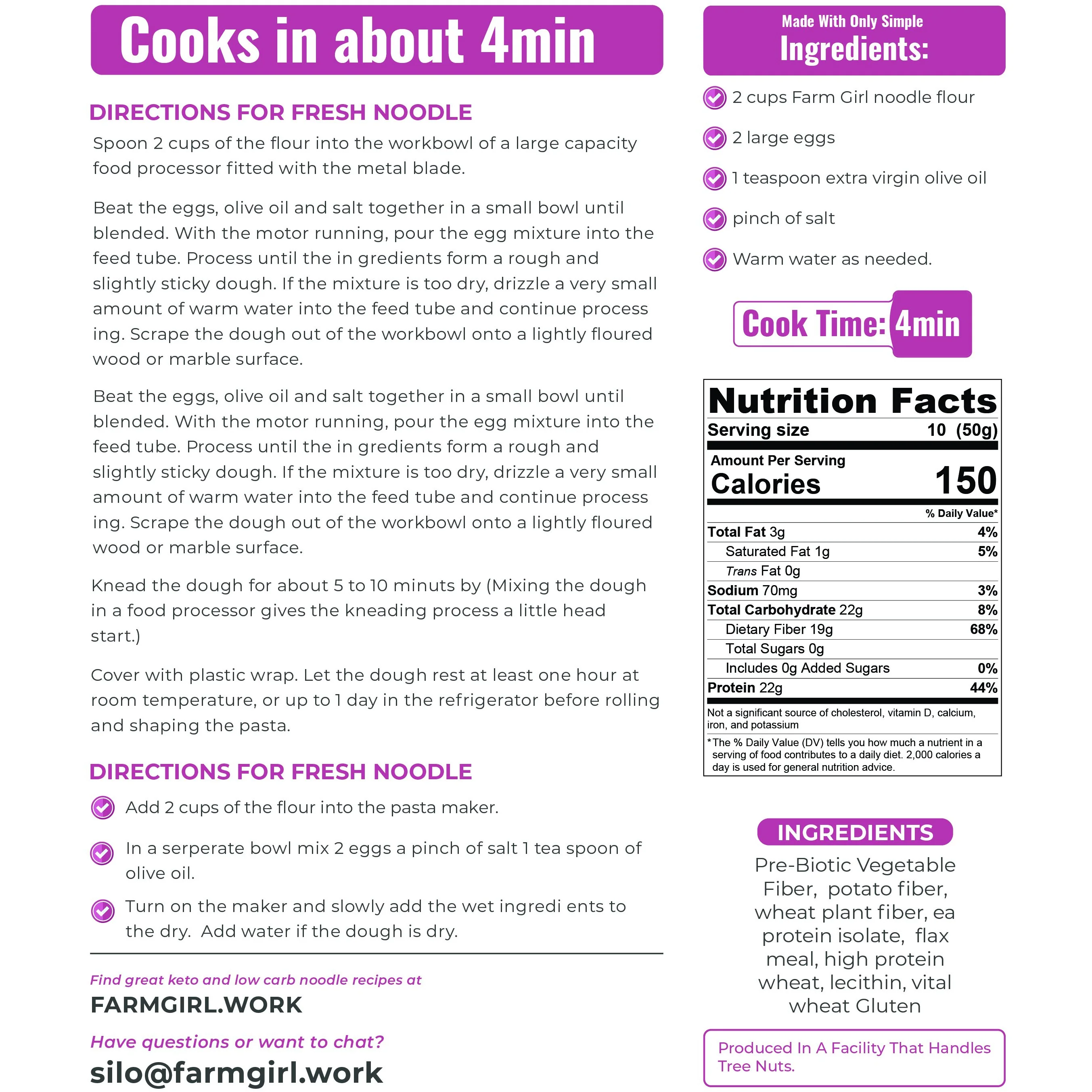Low Carb Keto Noodle Mix - Image 4